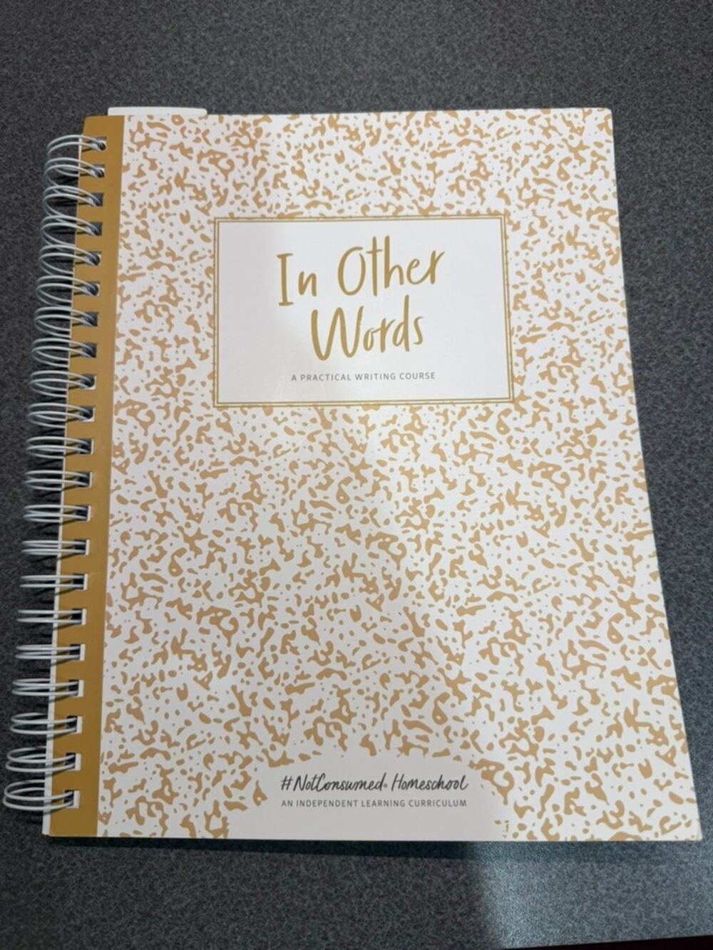 NEW In Other Words: A Practical Writing Course by Not Consumed Homeschool